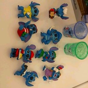Disney Lilo & Stitch figurines and salt and pepper